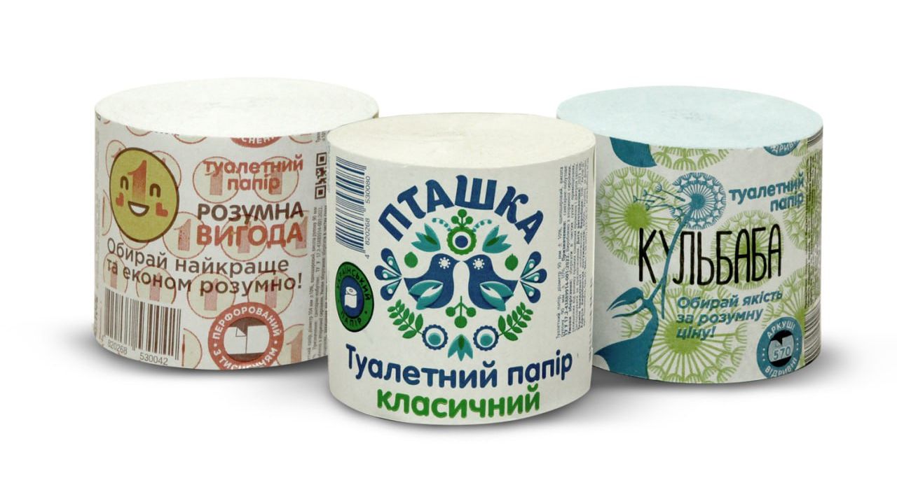 Туалетний папір без втулки купити оптом в Україні